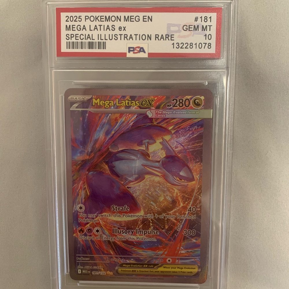 Mega Latias ex Special Illustration Rare - Purple Holo Trading Card